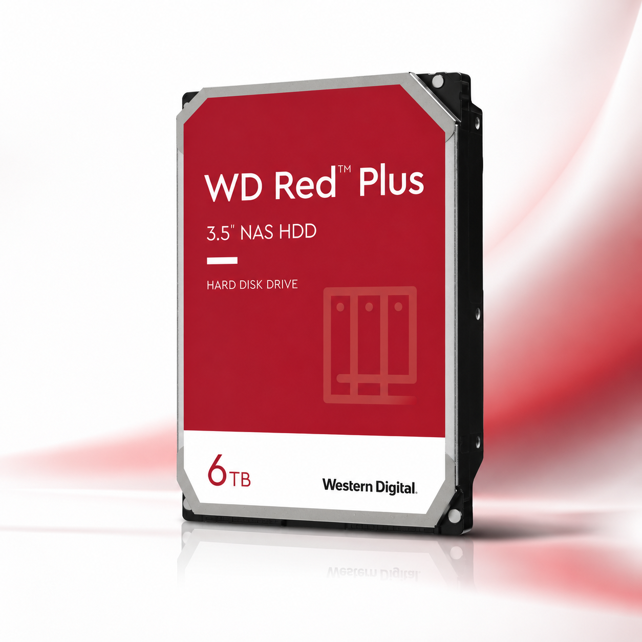 6TB - WD Red Plus Internal NAS HDD 3.5