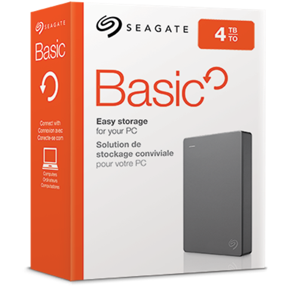 HDD External SEAGATE Basic Portable Drive 4TB 2.5'' USB 3.0