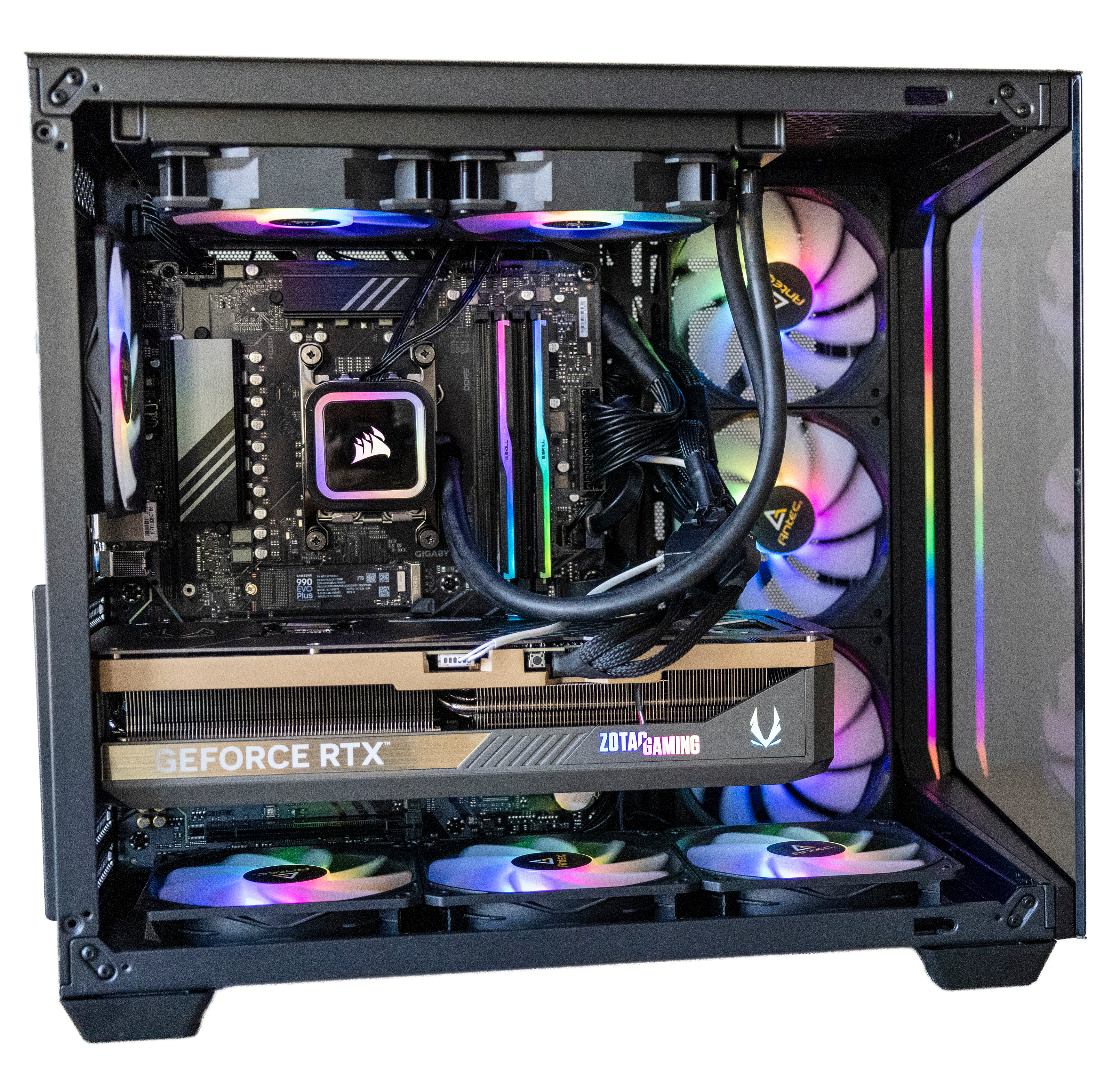 PC Gaming ATI Nightfall Overlord  AMD Ryzen 7 9800X3D 32GB GeForce RTX 5080 SSD 2TB Windows 11