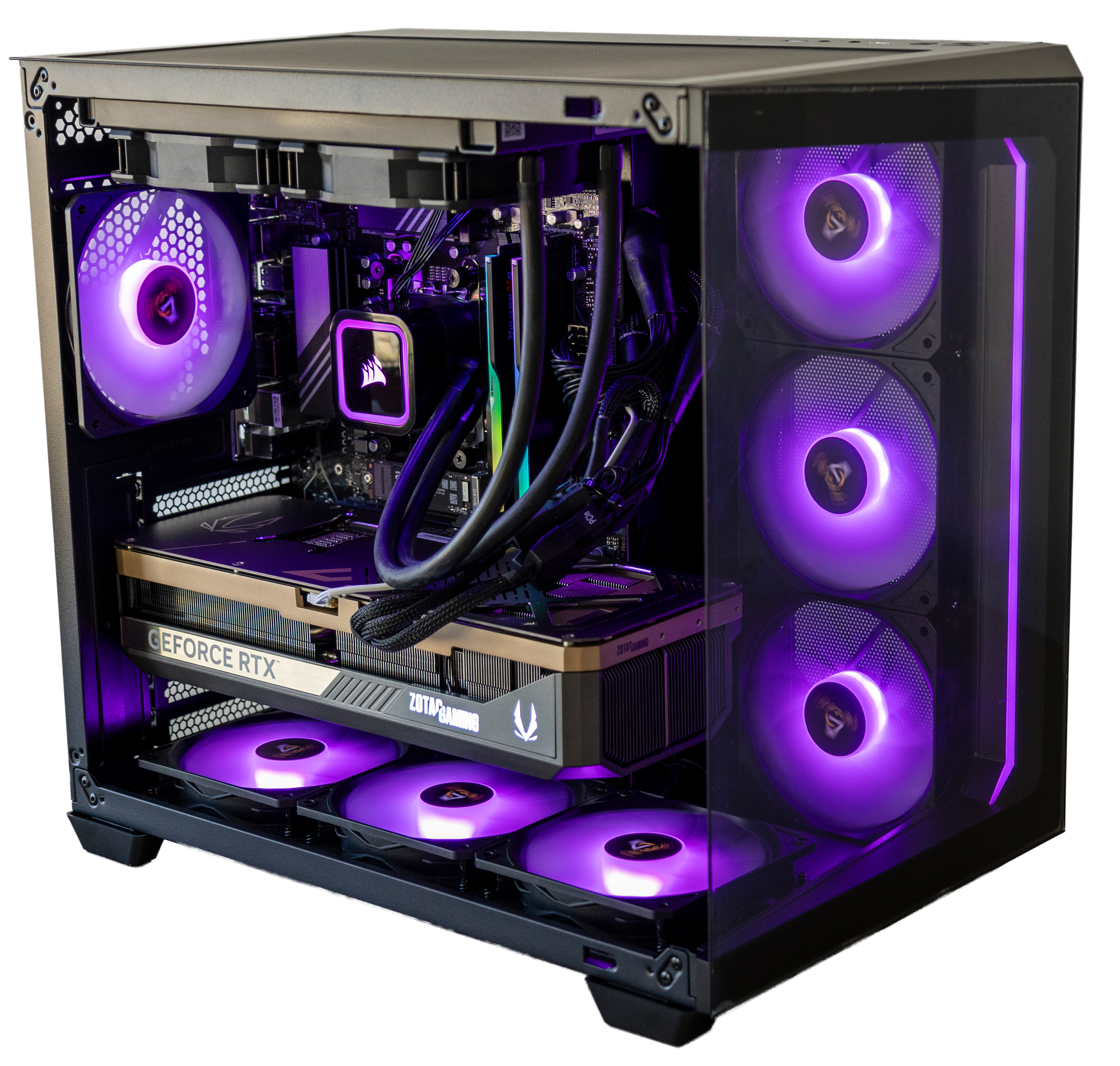 PC Gaming ATI Nightfall Overlord  AMD Ryzen 7 9800X3D 32GB GeForce RTX 5080 SSD 2TB Windows 11